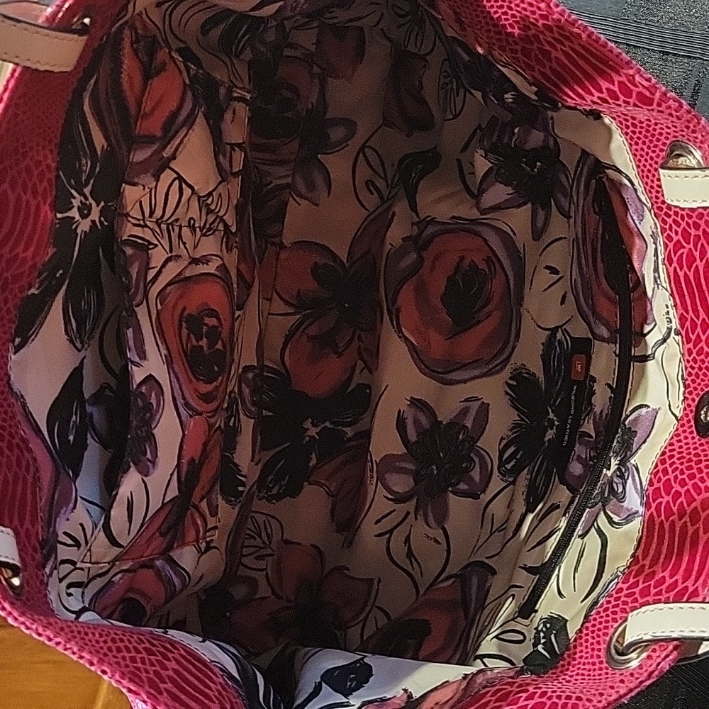 Wilson's Leather Snakeskin tote - Picture 4 of 8